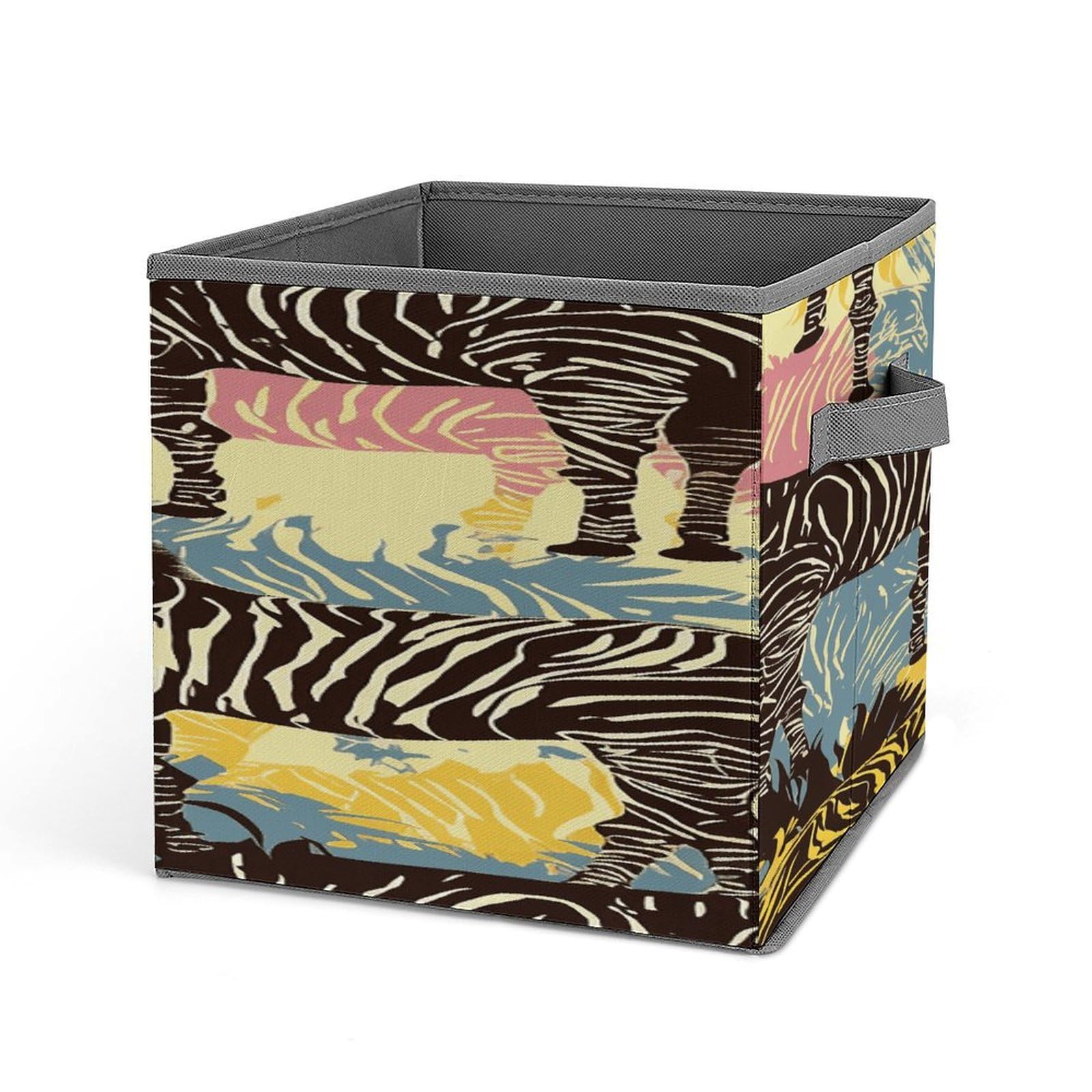 Fekiloot Style Giraffe And Zebra Storage Bins Storage Baskets