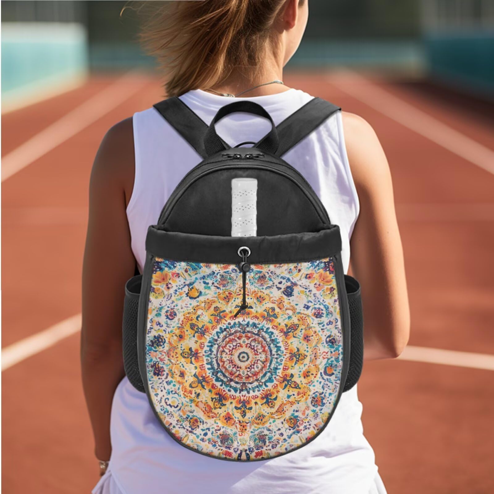 Set di 2 racchette da pickleball con superficie in fibra di vetro, ideale come regalo per principianti