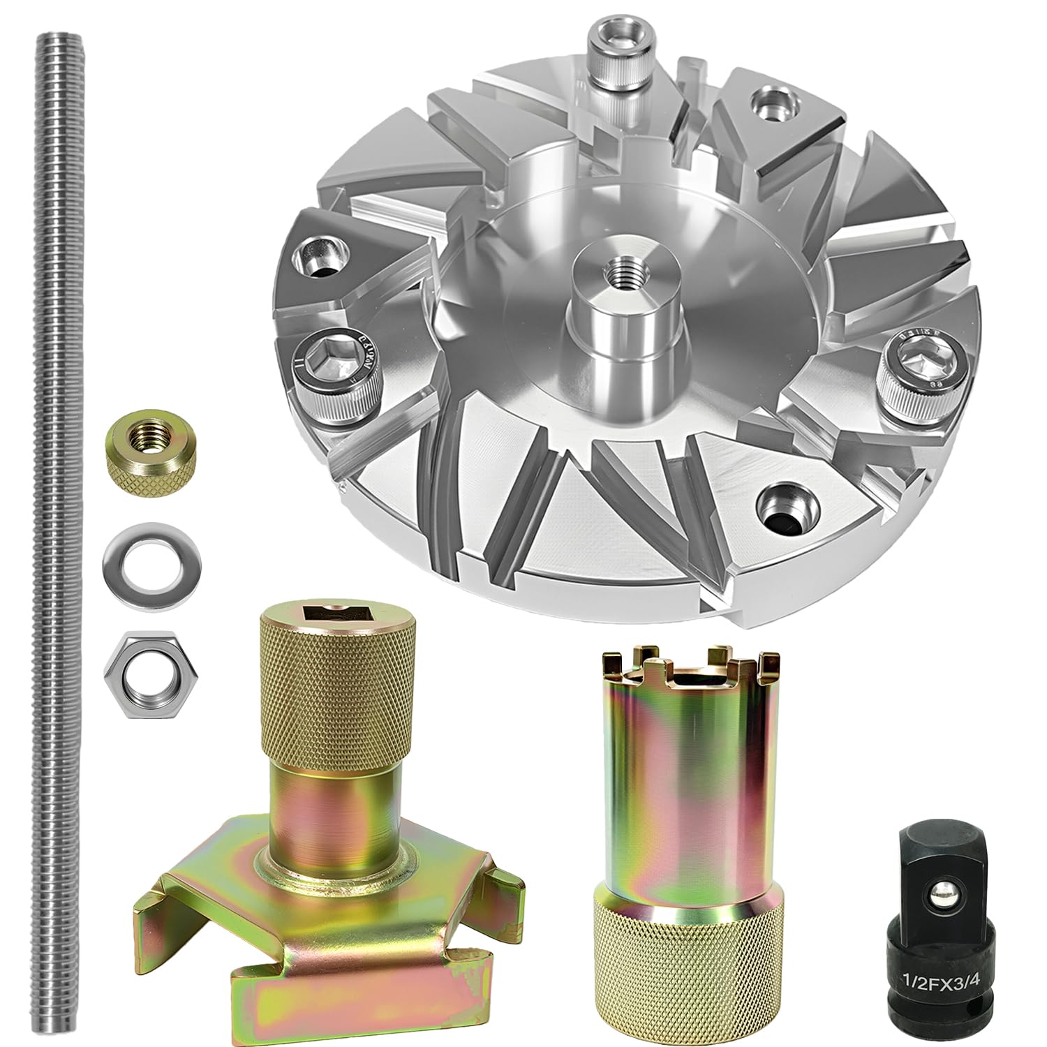 Amazon.com: BIGLKNM Primary Clutch Spider Tool & Spider Nut Tool