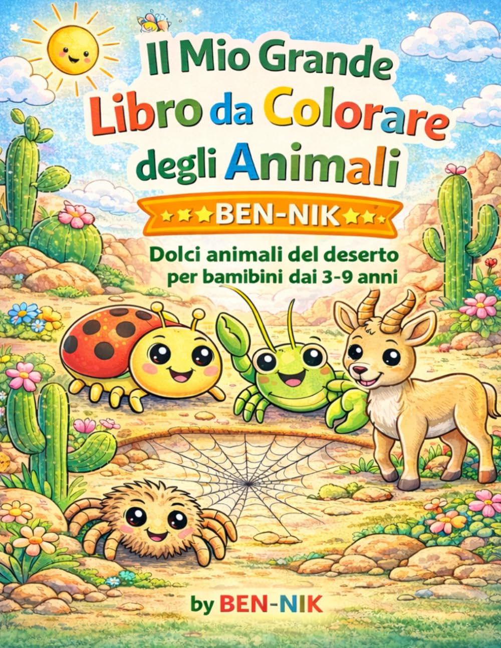 II Mio Grande Libro da Colorare degli Animali