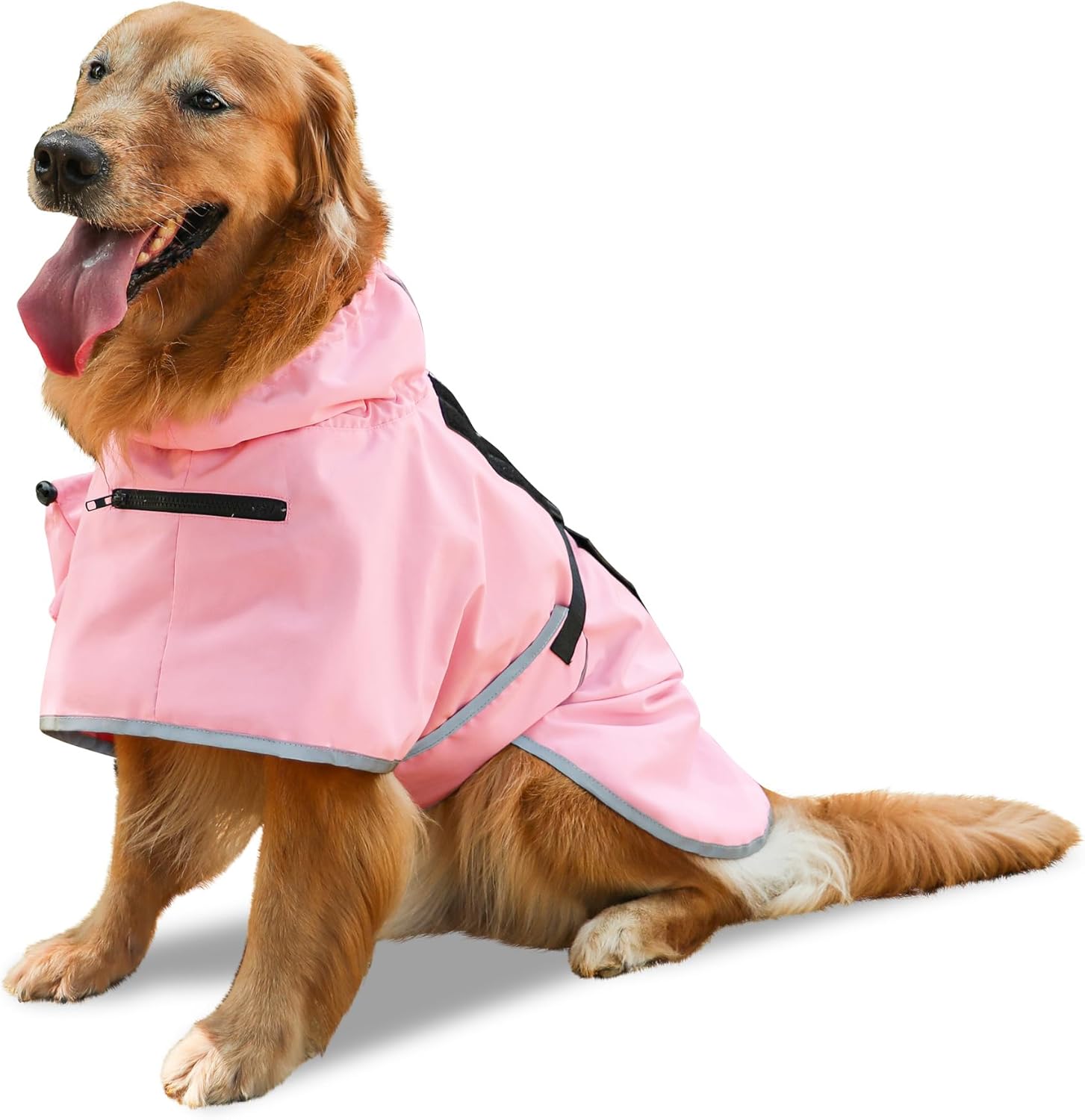 CRIDENG Water Resistant Dog Jacket Outdoor Hiking Dog