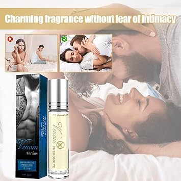 Pheromone Roll-On Perfume For Women,Pheromone Attraction Perfume,Rose Scented Long Lasting(MIX)