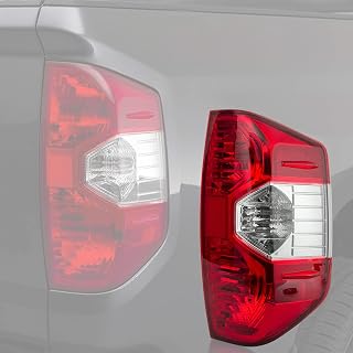 Right Passenger Side Rear Brake Tail Light Lamp Housing Compatible with 2014 2015 2016 2017 2018 2019 2020 2021 Toyota Tundra Replace 81550-0C100
