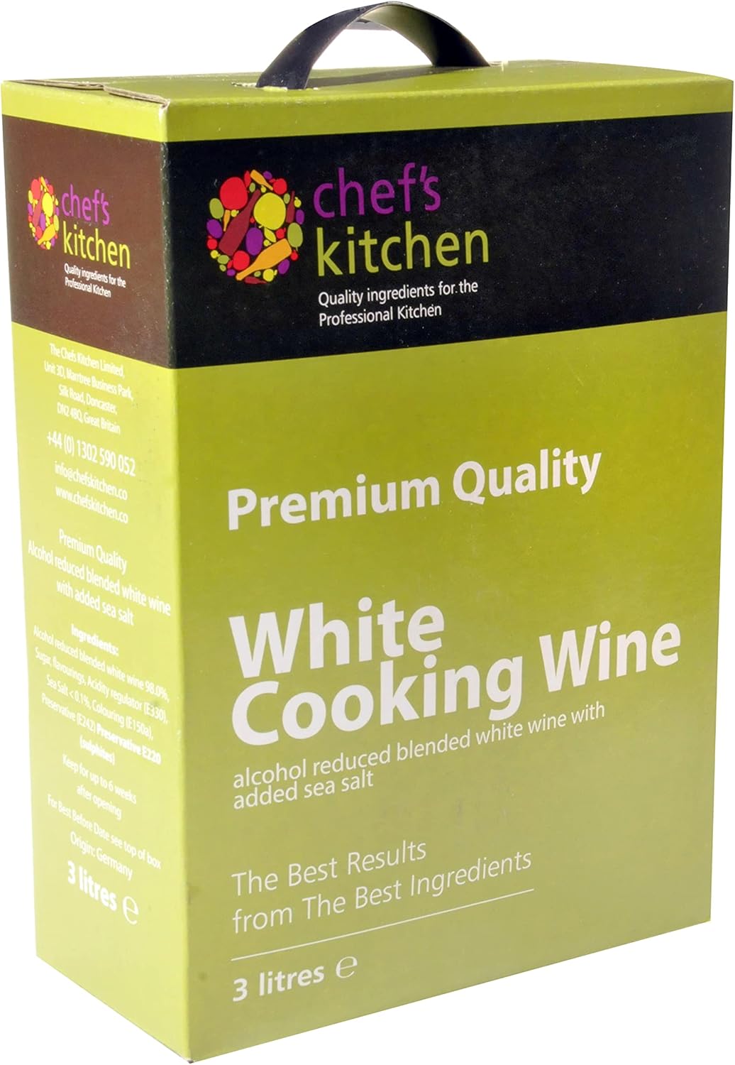 White Cooking Wine 3 Litre Great for sauces and flavouring with add