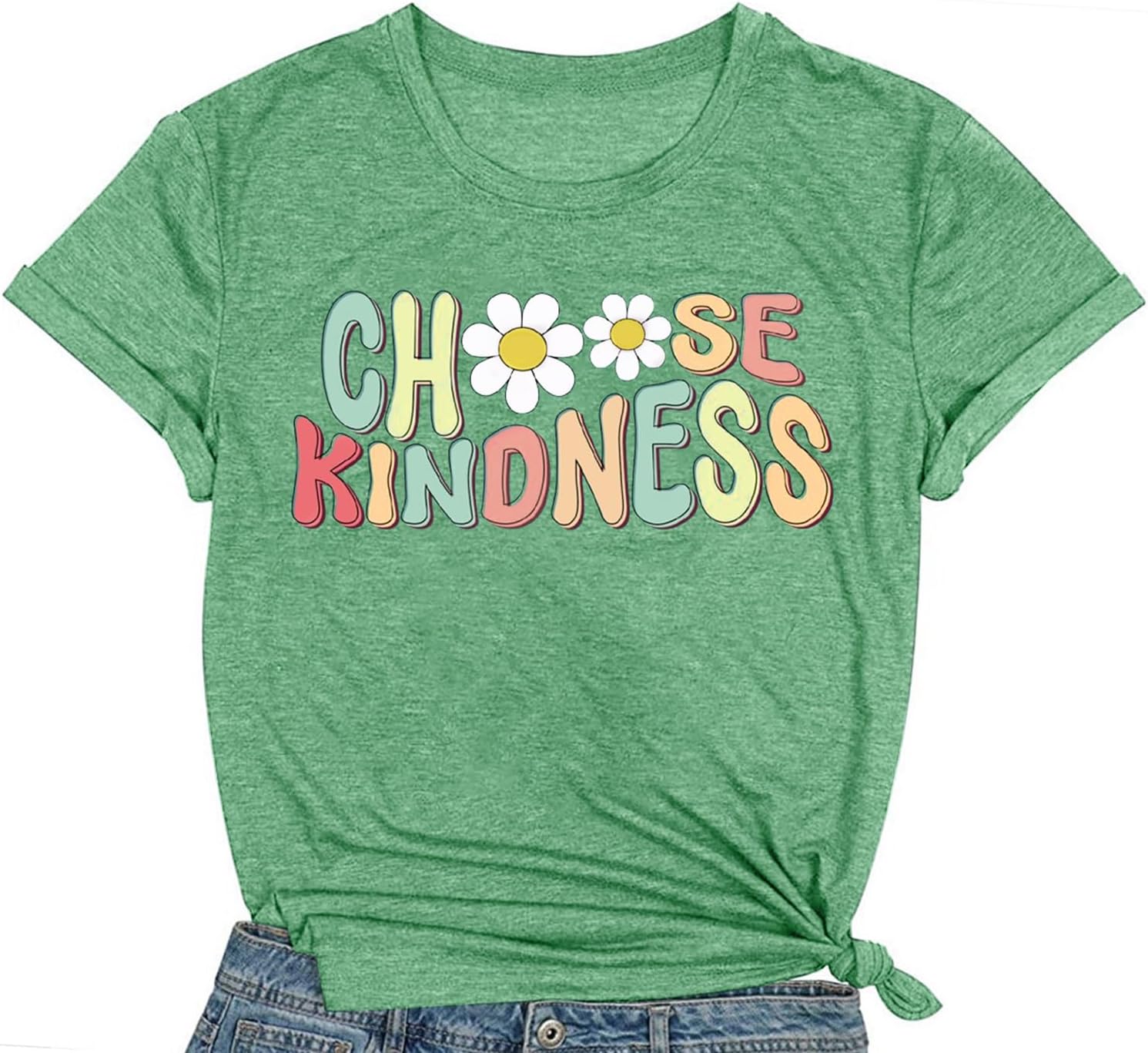 Be Kind Shirt Women Choose Kindness Tshirt Cute Kindness Teacher Tee Tops