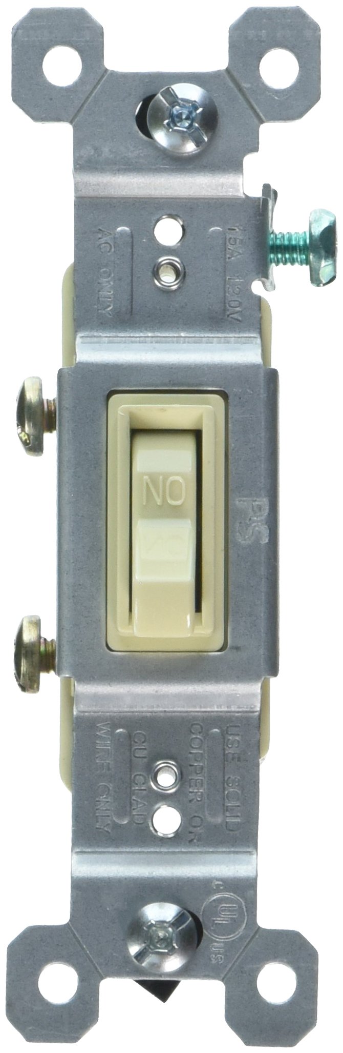 Jamestown + Switch LRG トレカ付き PASS & SEYMOUR 660IG 15A IVY SP Tog Switch - Wall Light Switches