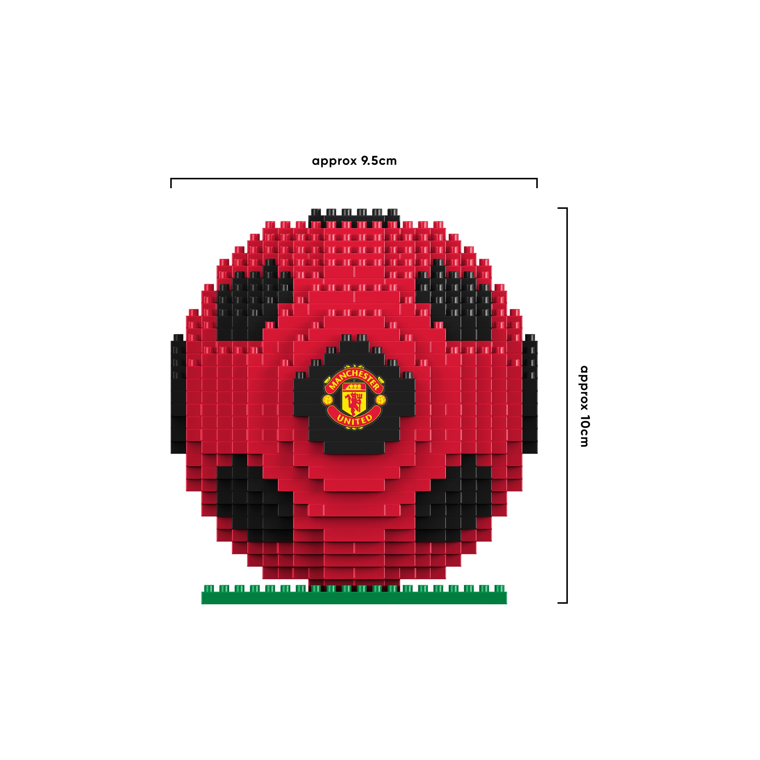 Manchester United FC 3D BRXLZ zestaw do budowy piłki nożnej