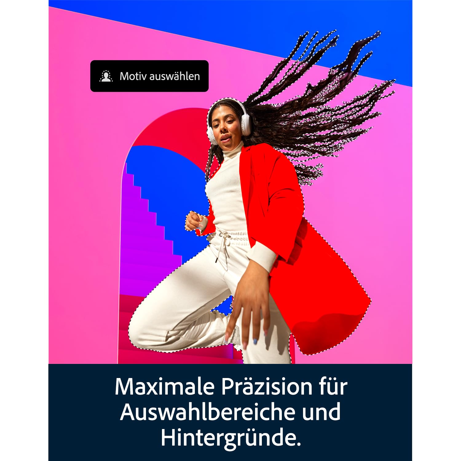 Adobe Photoshop + Adobe Firefly Pro | Fotobearbeitung und kreative KI-Software | 12-Monats-Abo | Download für PC/Mac