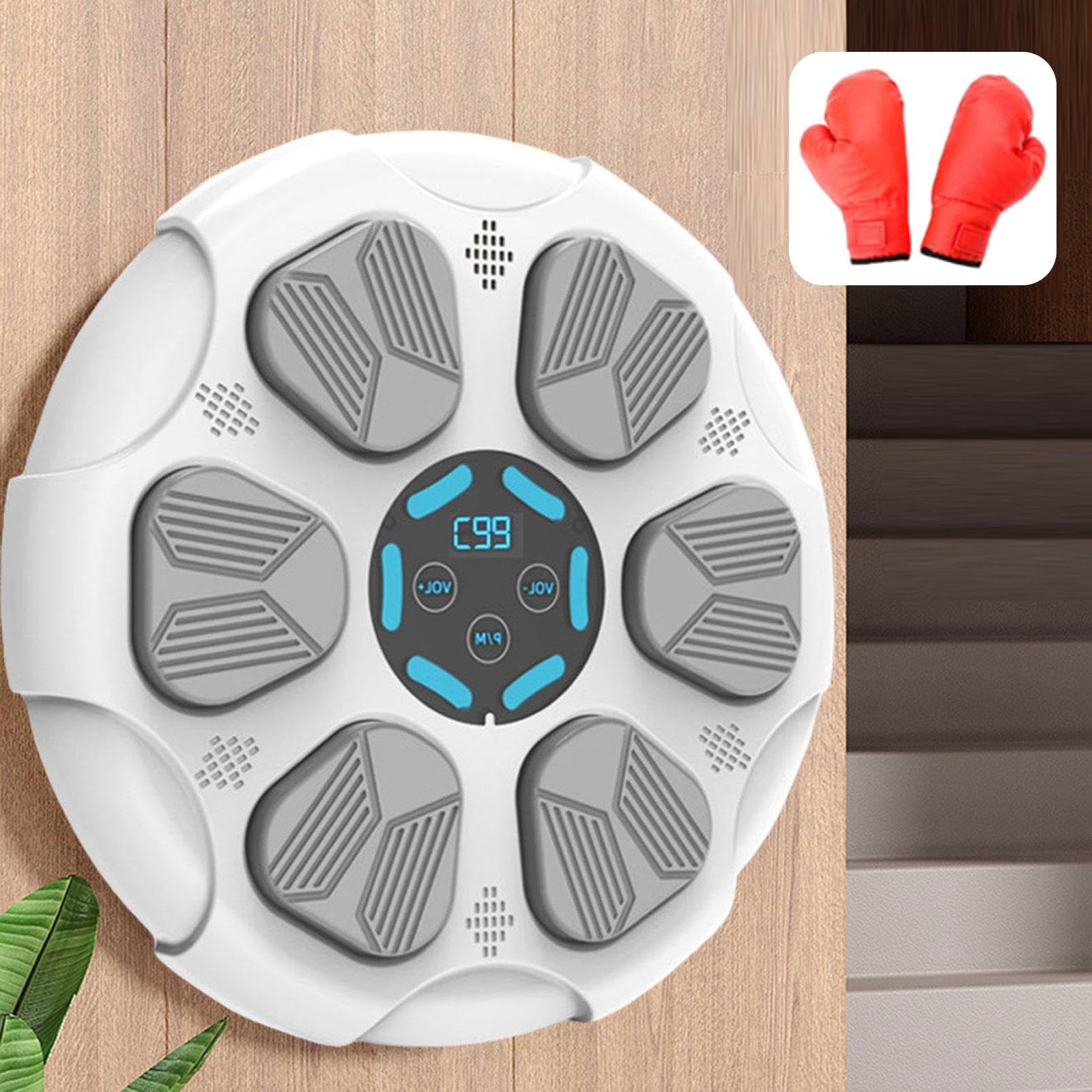 Boxe Mural Musique Machine De Boxe à Musique Lumineuse à Fixation Murale, Cible Murale Boxing Machine