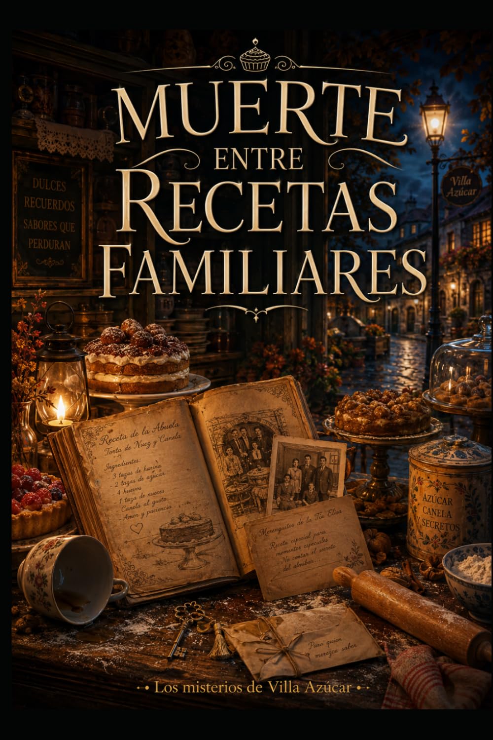 Muerte entre recetas familiares (Los Misterios de Villa Azucar)