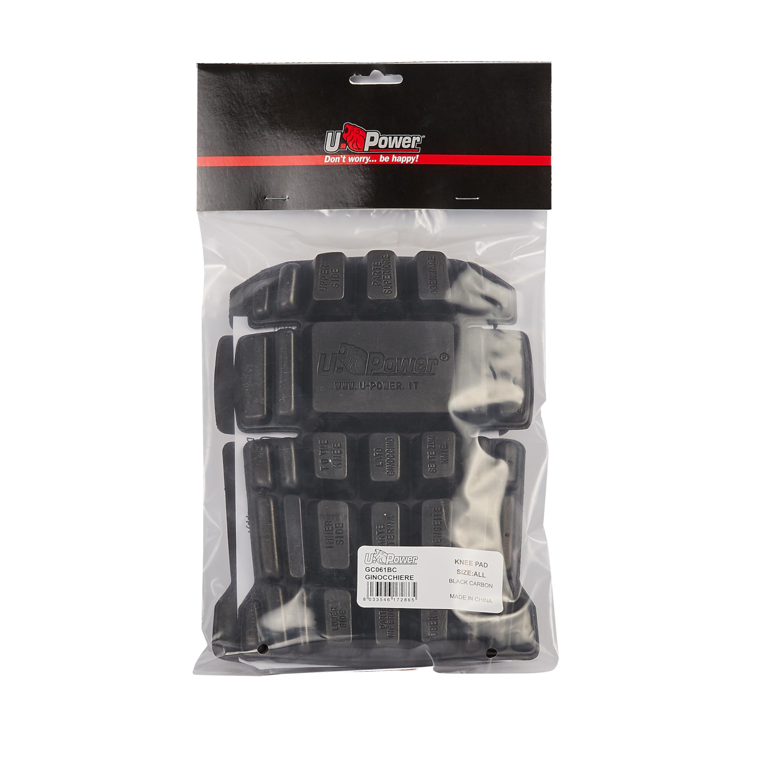Upower - Genouillère ergonomique (Pack de 6) - GC061