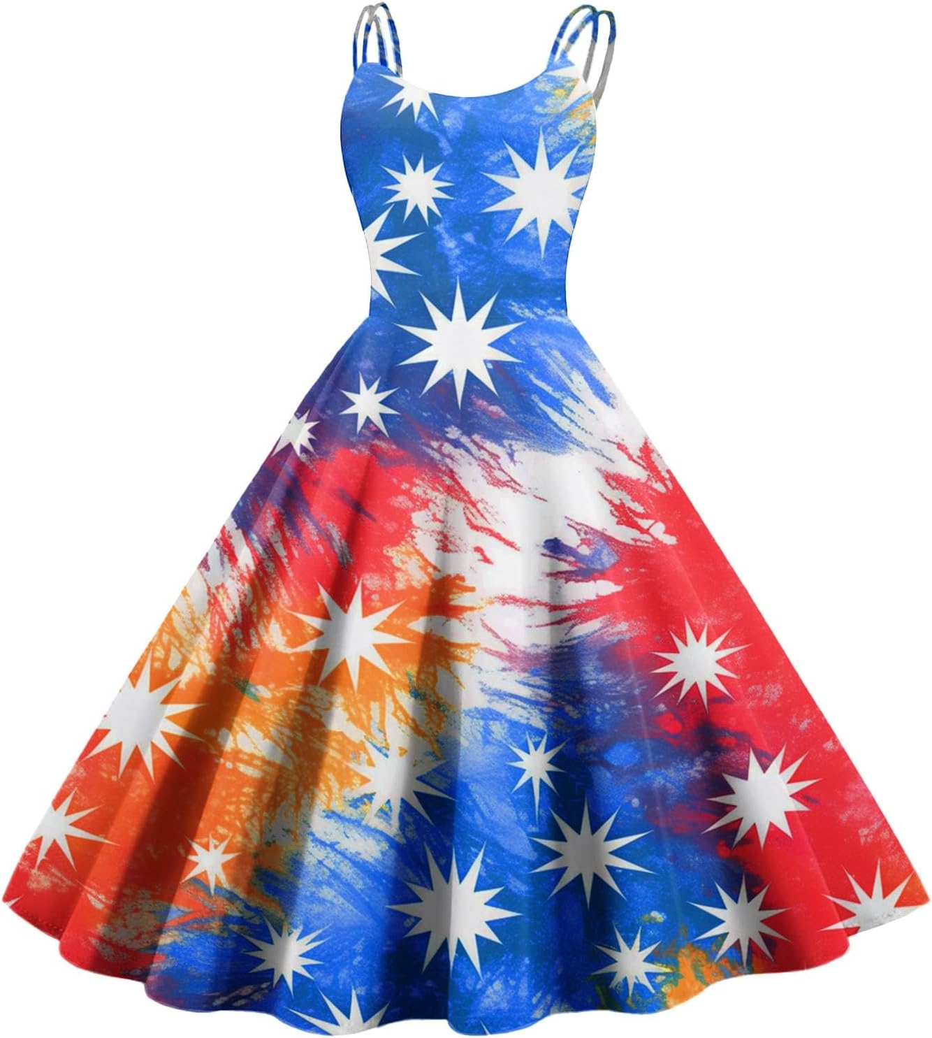 Vestido Ropa De Julio Vestido Azul De Punto Con Abertura Detalle