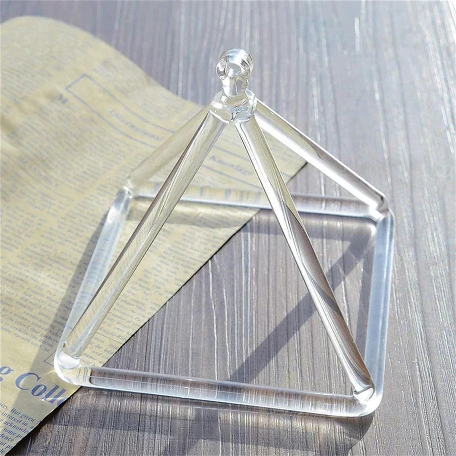 3-9 Zoll große singende Kristallpyramide