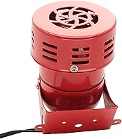 Vista 2 de Sirena de timbre de bocina de motor de 12 V, decibelios de seguridad (116 decibelios), sirena MS-190 para el hogar, áreas residenciales, industrias