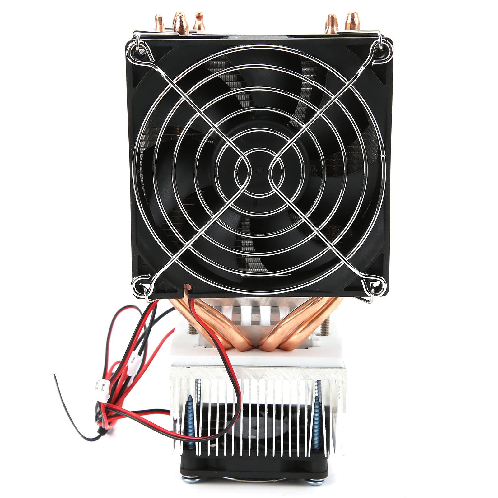 FTVOGUE 12715 Chłodnica Termoelektryczna Stop Aluminium ABS Półprzewodnikowy Układ Chłodniczy 180 W DC12V 20A Duży Blok Chłodzący dla Majsterkowiczów Mini Lodówka Klimatyzator Przestrzeń dla Zwierząt