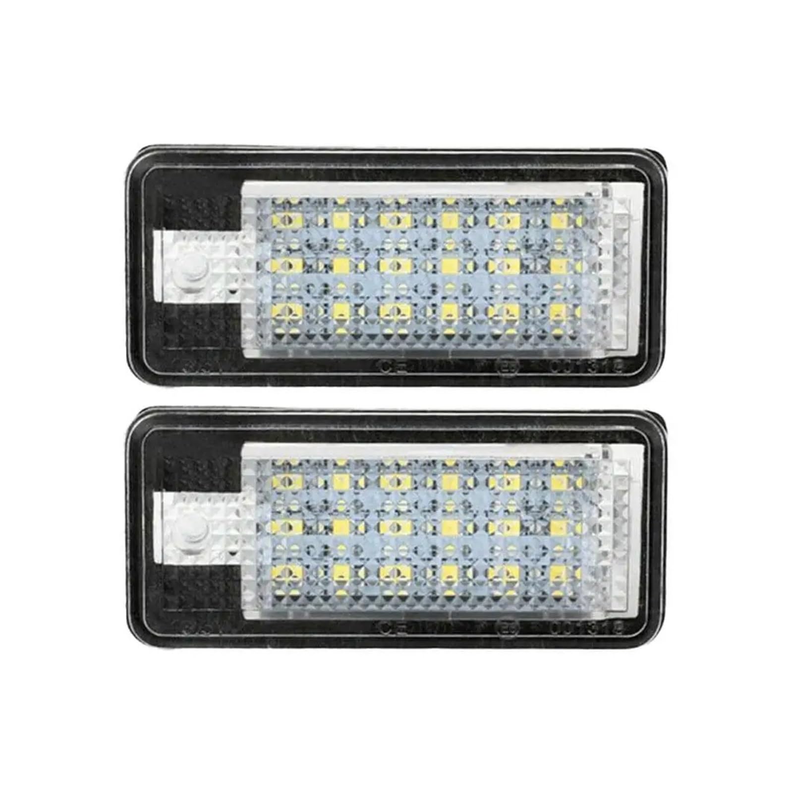 Lámpara licencia LED matricula A3 A4 S5 Q7 Canbus libre de errores 7