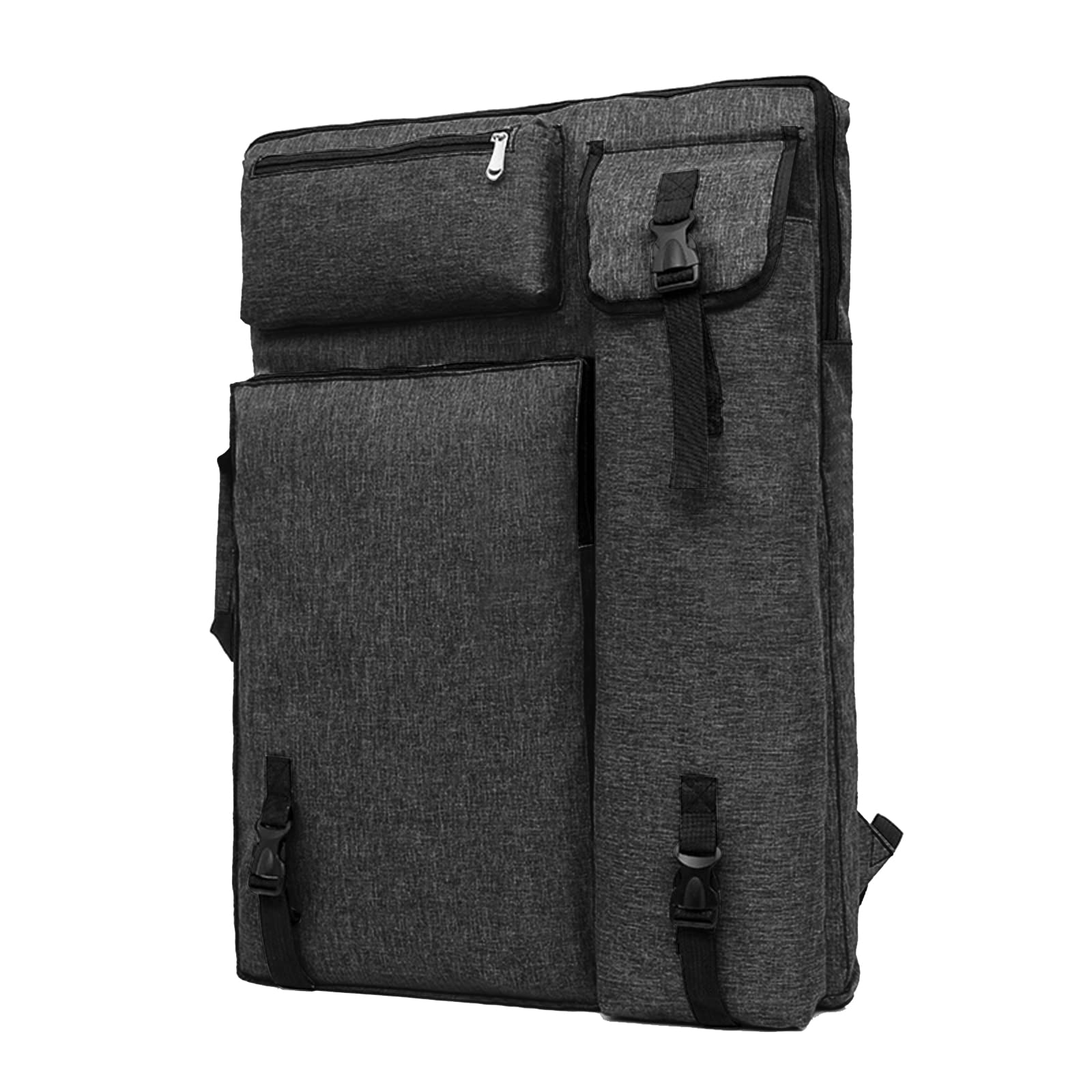 Sac de Planche à Dessin 4k Étanche Portfolio d'Artiste Sac de Fournitures d'Art Sac de Transport Planche à Dessin Toile Sac Dessin à Dos Étui de Fournitures de Croquis Sacoche de Peinture 47x65x5cm
