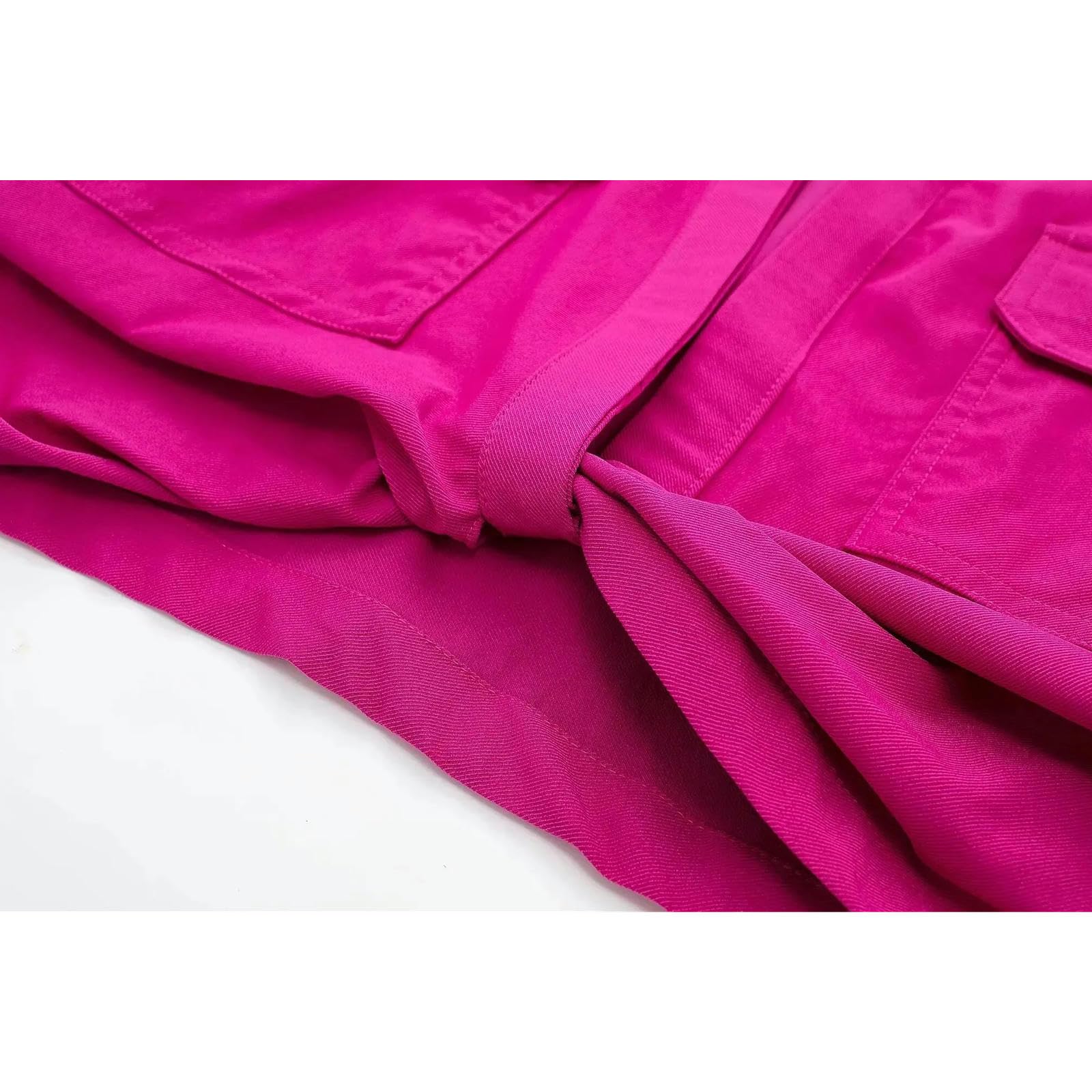 t Shirt Donne Tasche Annodate in Lino Annodate Short Smock Bluse Lady Lady Shirt Tops Tops Tops Trops per Donne Donne