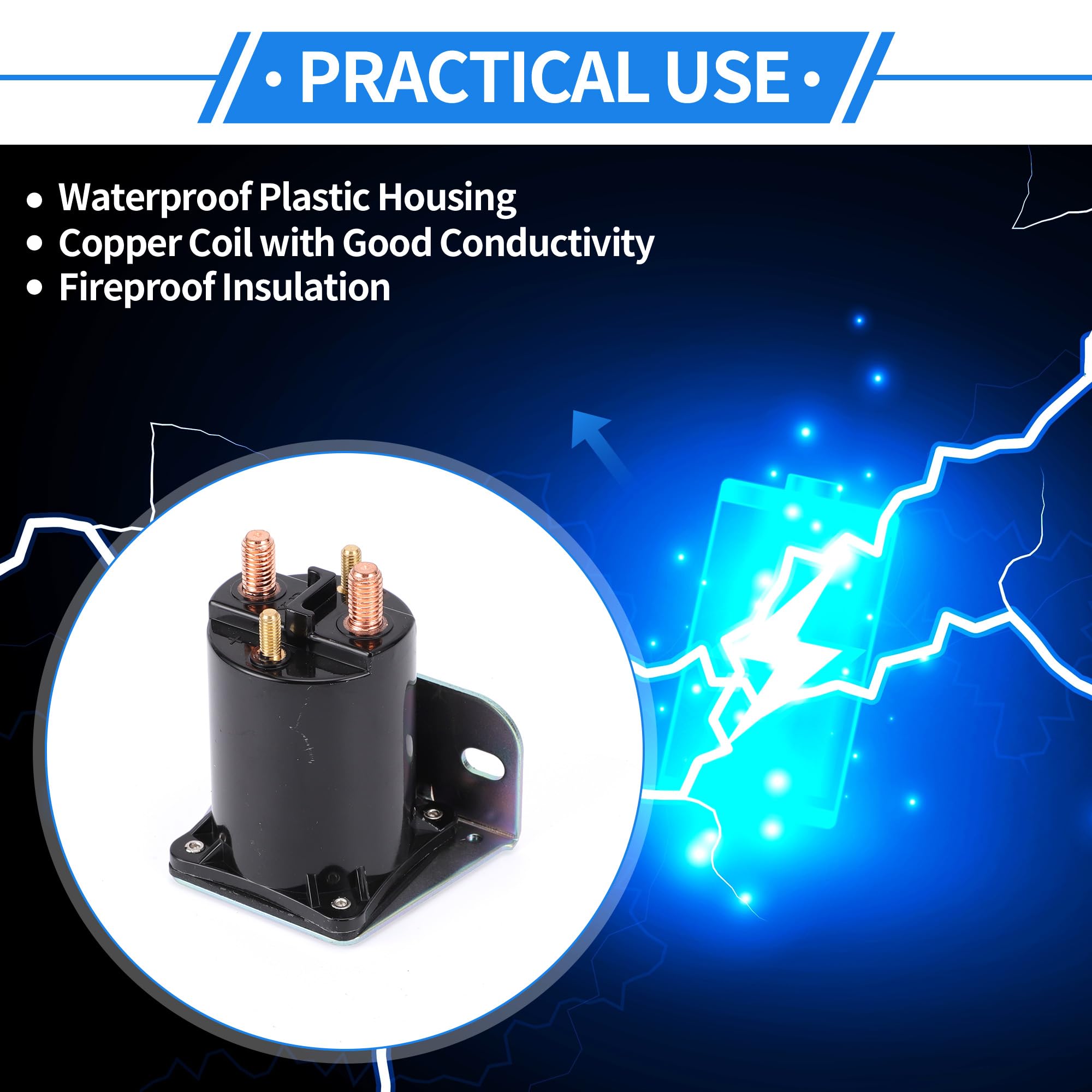 Relè Del Solenoide Di Avviamento Per Yamaha G8 85-Up 1pc