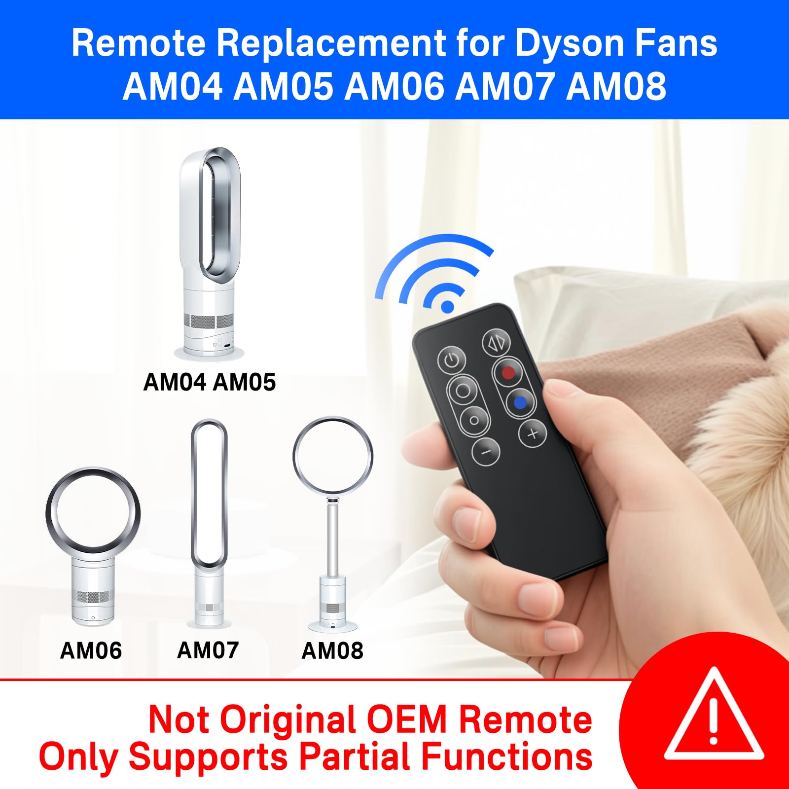 Amazon.com: Replacement Remote Control for Dyson AM04 AM05 AM06
