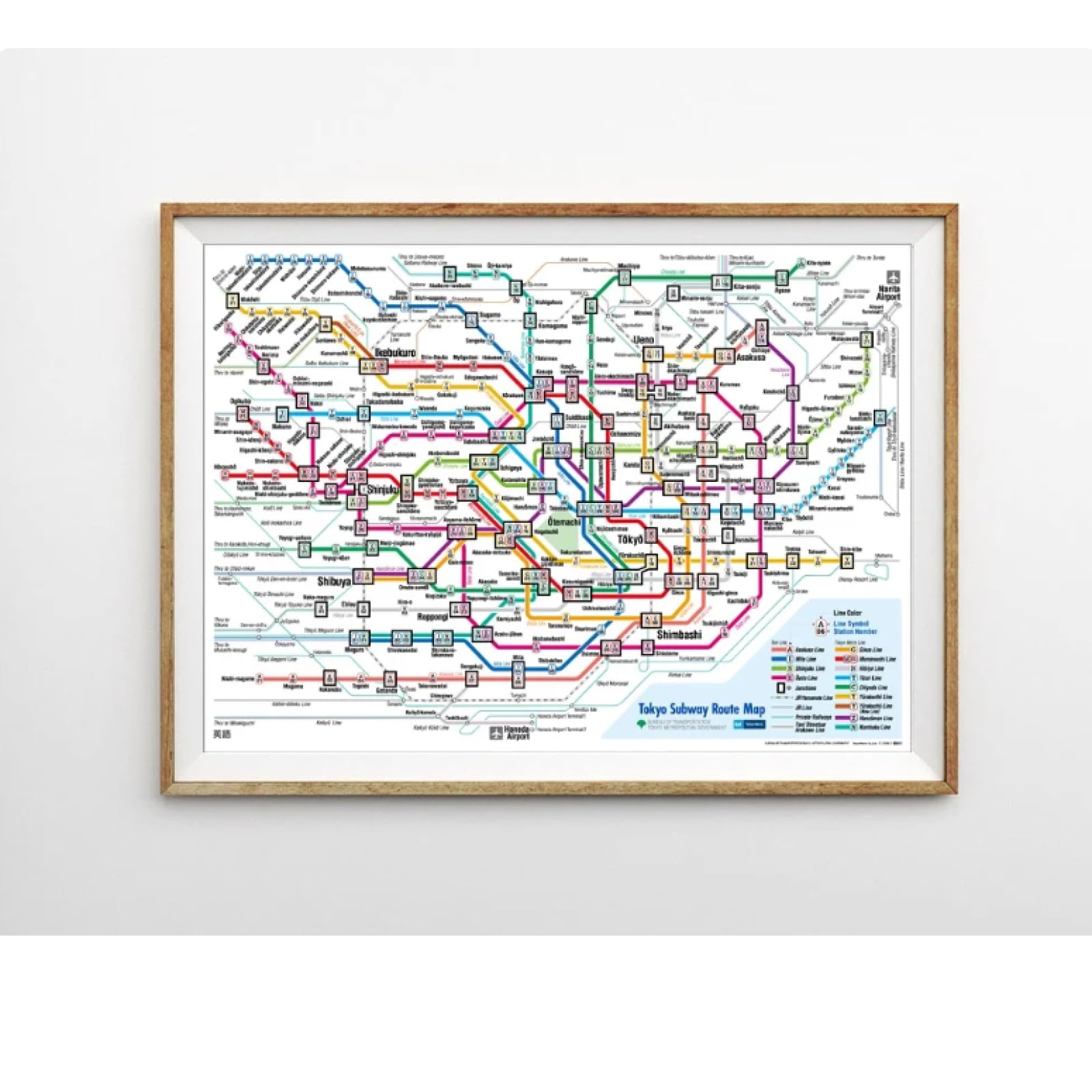 モスクワ地下鉄路線図ポスター(レア) モスクワ地下鉄路線図ポスター