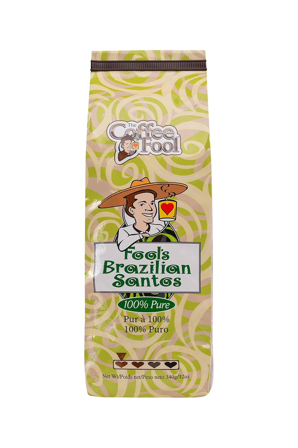 Coffee Fool's Brazilian Santos (Drip Grind)