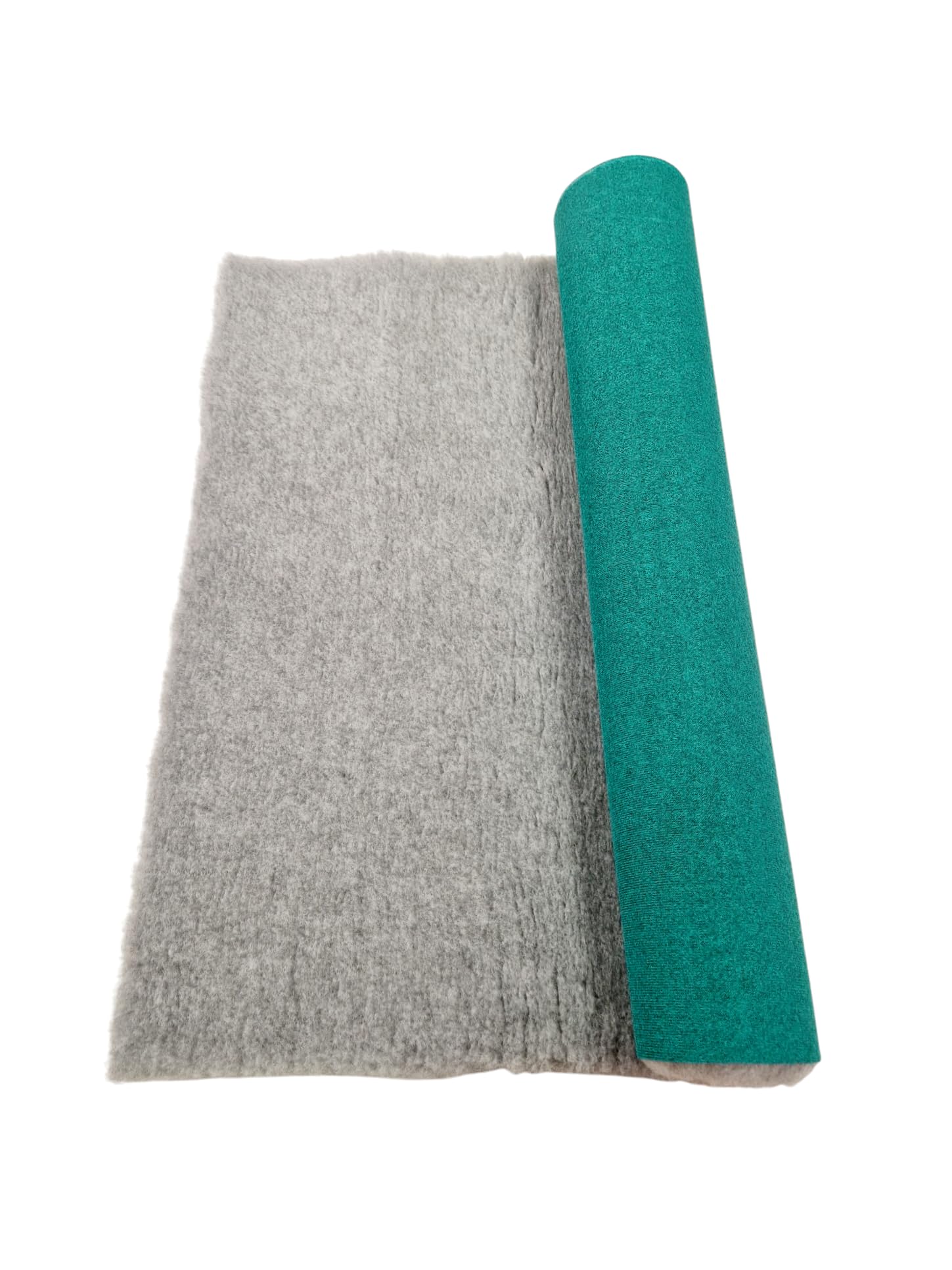 WOOF AND PUP GREY TRADITIONAL VET BEDDING Dog Bedding, Dogs, Puppies, Cats, Rabbits & Small Pets, Green Back VetBed - Image 2