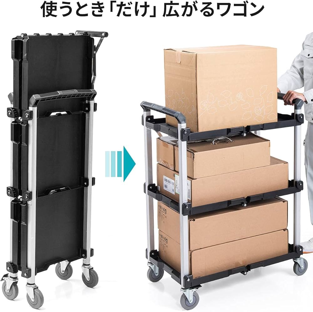 Amazon.co.jp: 【2個セット】サンワダイレクト ツールワゴン Amazon.co.jp: 【2個セット】サンワダイレクト ツールワゴン