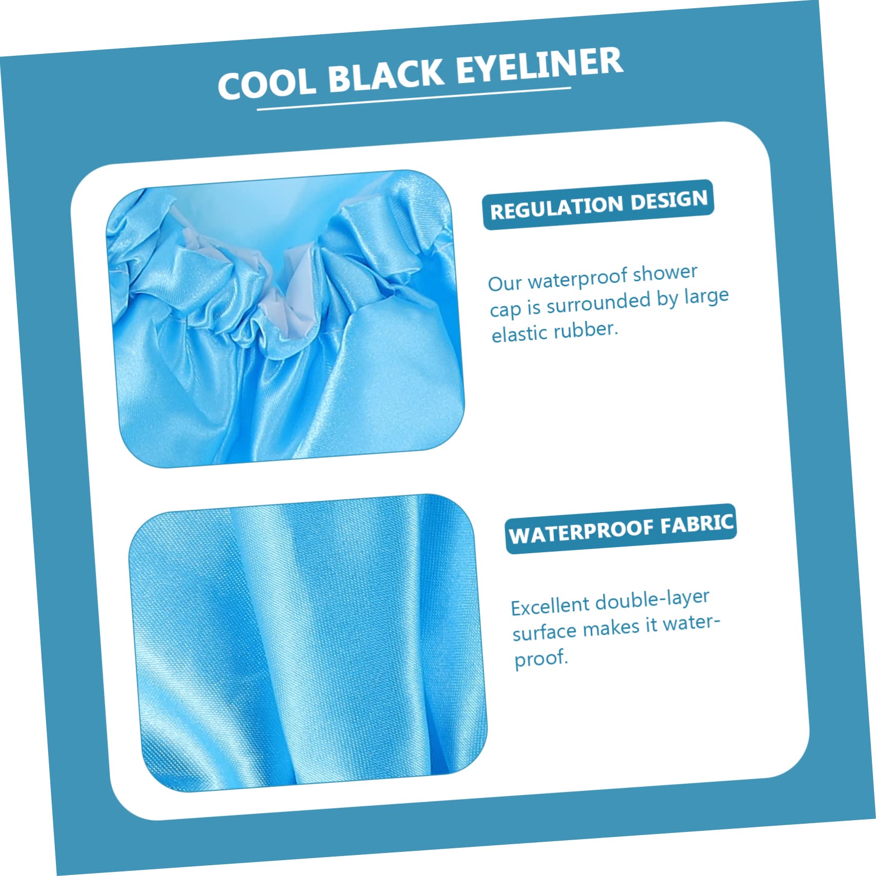 POPETPOP 12piezas Gorros De Reutilizables Para Mujeres Impermeables y Ajustables Para Baño y Cuidado Del Cabello