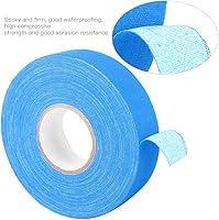Vista 4 de Cyrank Hockey Protective Tape, Waterproof Hockey Grip Tape Tennis Badminton Racket Overgrip Hockey Stick Tape for Badminton Grip(Blue)