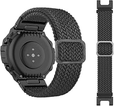 SeNool Strap Compatible with Amazfit T-Rex/T-Rex Pro, [Nylon Braided Replacement Wristbands] [Skin-friendly, Breathable], Band Compatible with Amazfit T-Rex Pro/T-Rex - Grey
