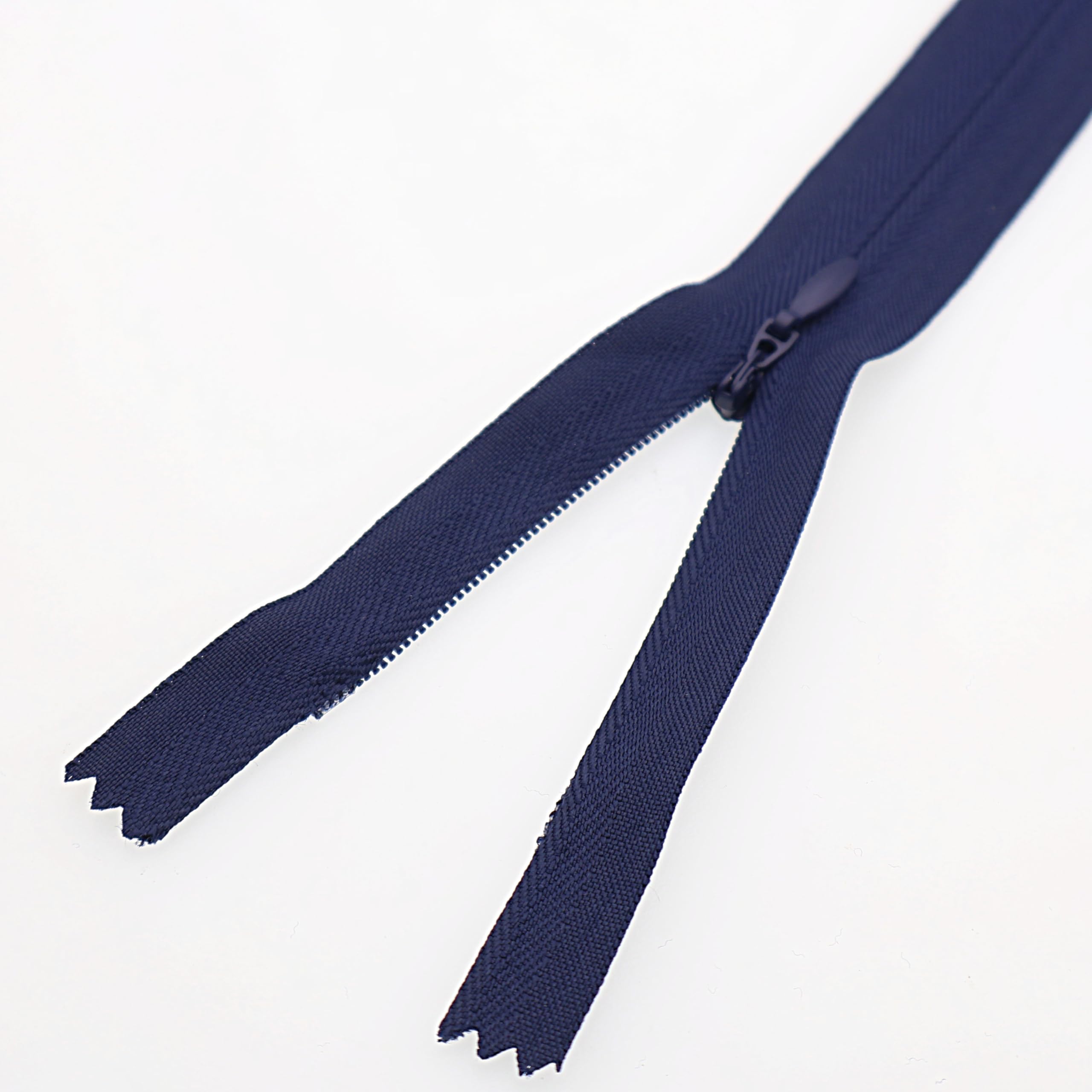 12 Inch Invisible Zips, Close End Nylon Hidden Zip for Handmade Garment Bags, Home Textile, Tailor (30PCS, Navy Blue) YIGUANXIN - Image 4
