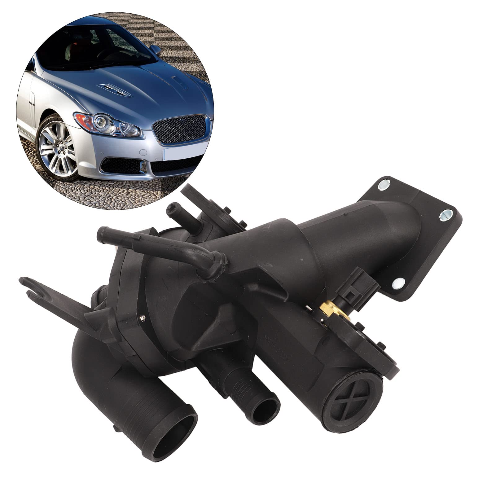 Thermostatgehäuse, AJ811793 Motorkühlmittel-Thermostatgehäuse  