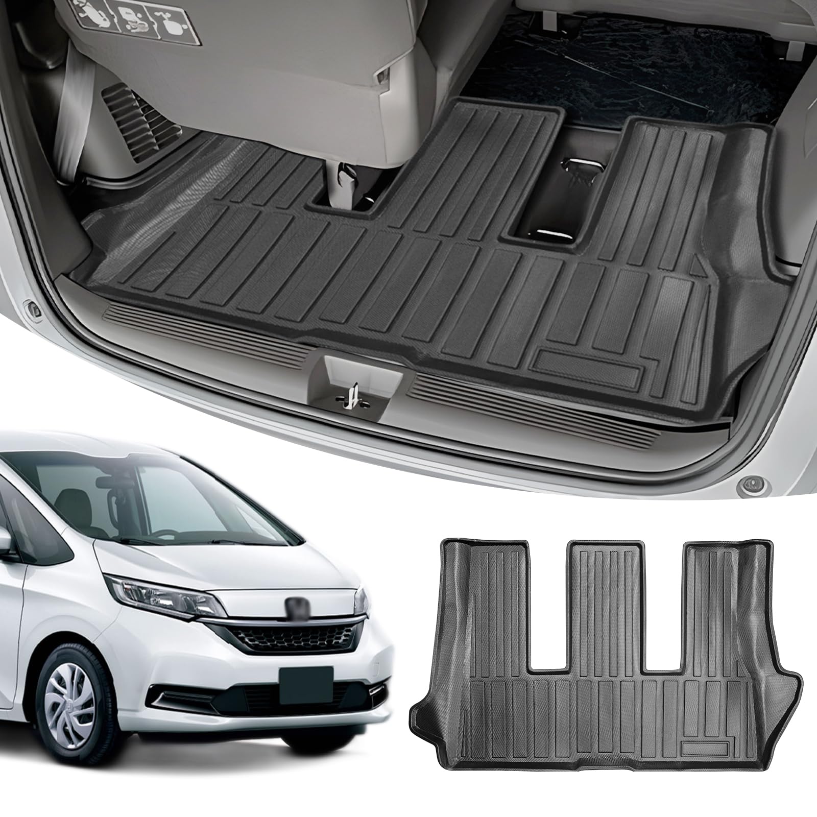 Amazon.co.jp: Shvgen |適用ホンダ フリード ラゲッジマット GB系