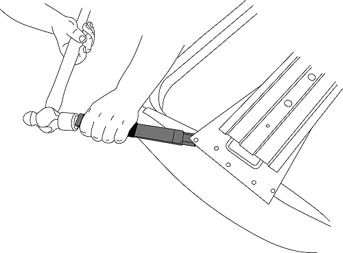 Miniatura 2 de Lisle 51900 Cincel de soldadura por puntos, talla única, fábrica