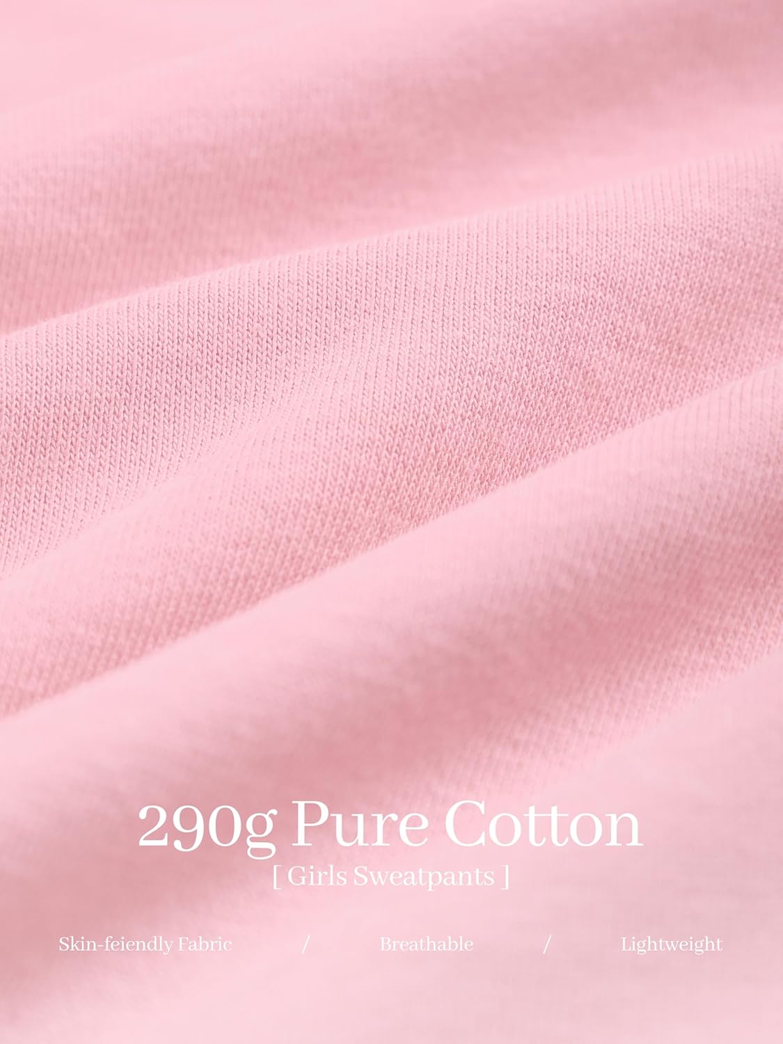 HXP 3 Pack Girls Sweatpants Girls Joggers Soft Cotton Athletic Sweatpants Pants for Kids with Pocket Drawstring - Image 4