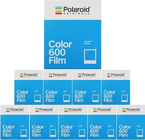 Polaroid Originals Classic - Película instantánea a color para 600 cámaras (80 exposiciones)