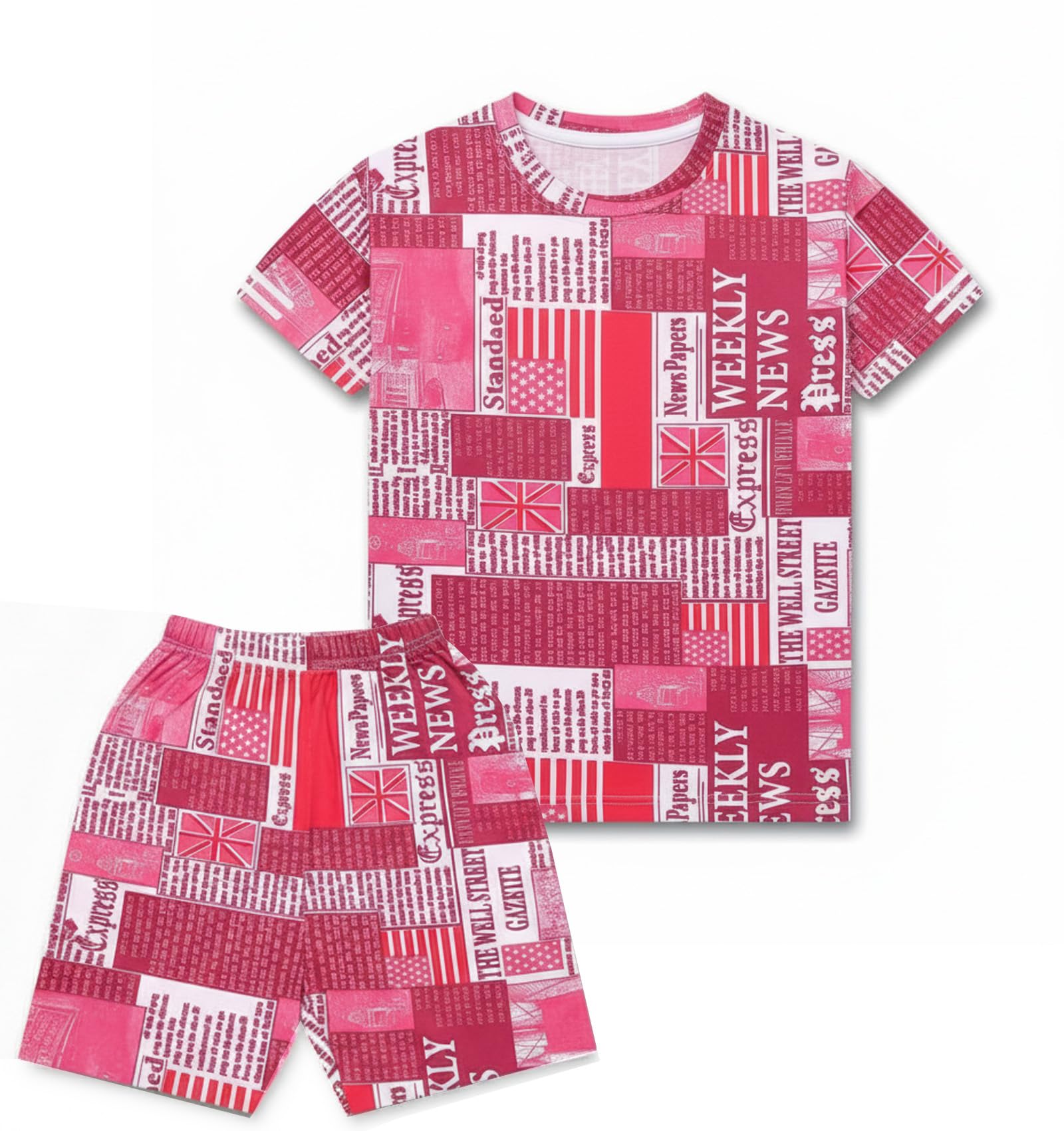 Boys & Girls Casual T-shirt and Shorts Pack of 6 (Multicolor, 2-3 Years) 1