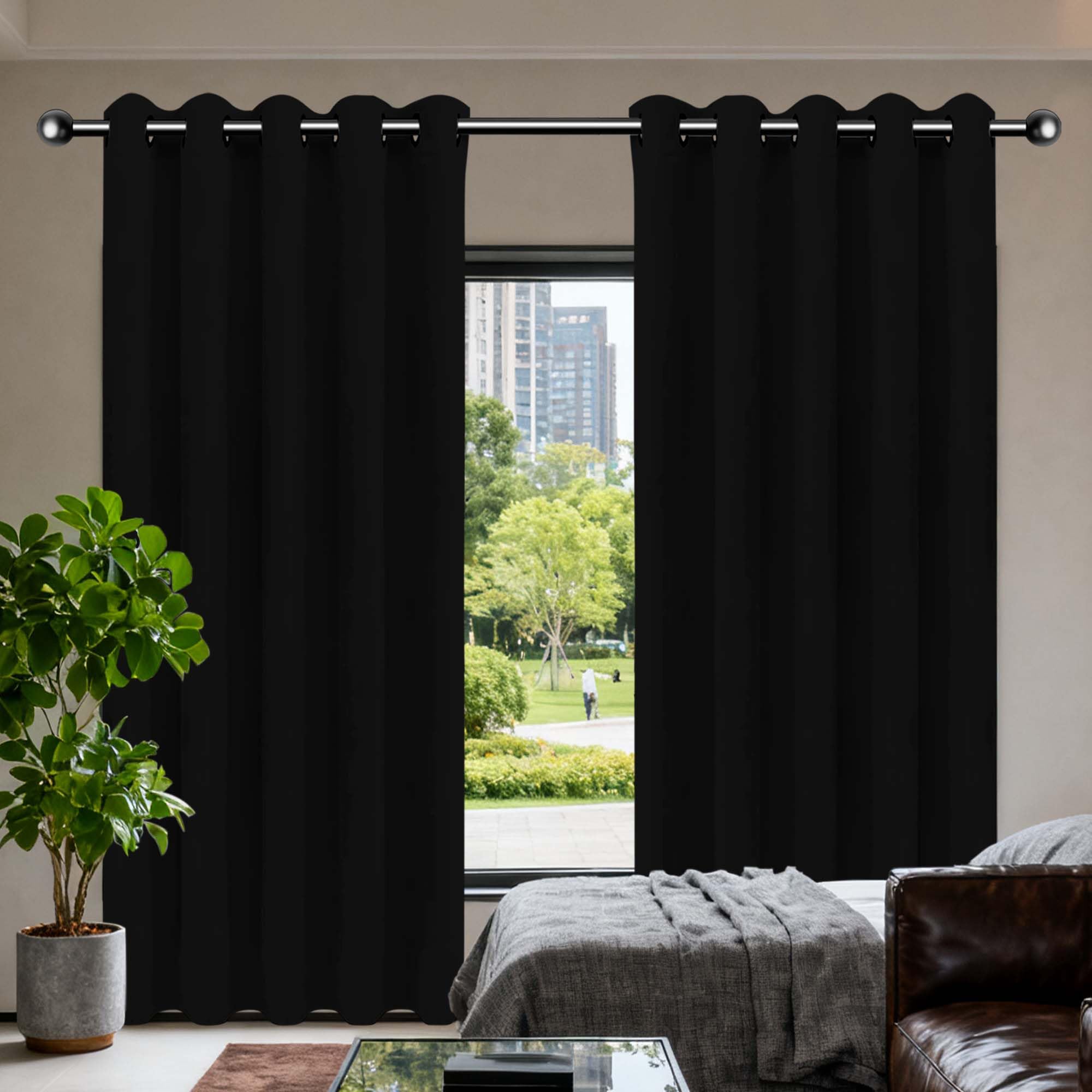 Rideaux modernes isolant anti froid et chaleur pour chambre