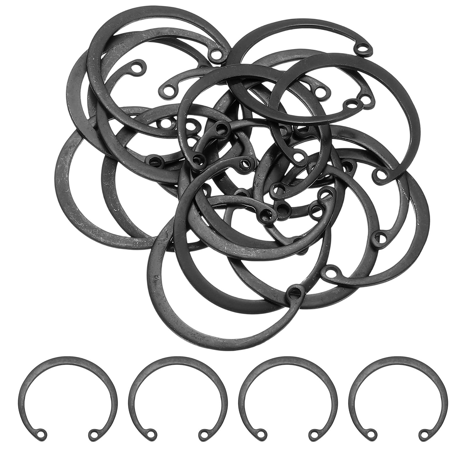 Internal Retaining Rings - 20 Pcs 65Mn Steel -22 Internal Retaining Rings - 20 Pcs 65Mn Steel -22
