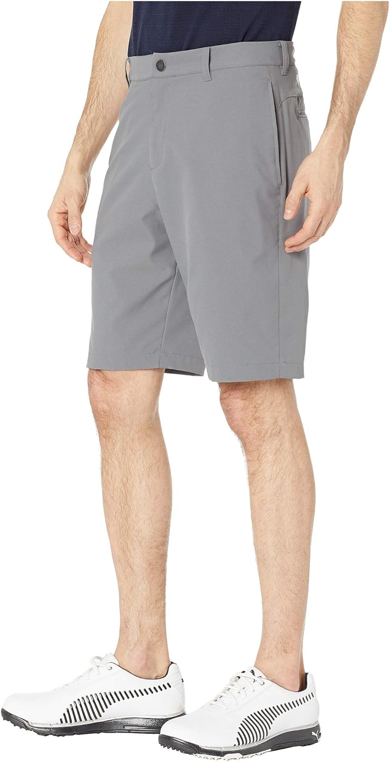 PUMA Mens Dealer 10 Inch Golf Shorts Casual Bottoms Casual Breathable - Blue - Image 4