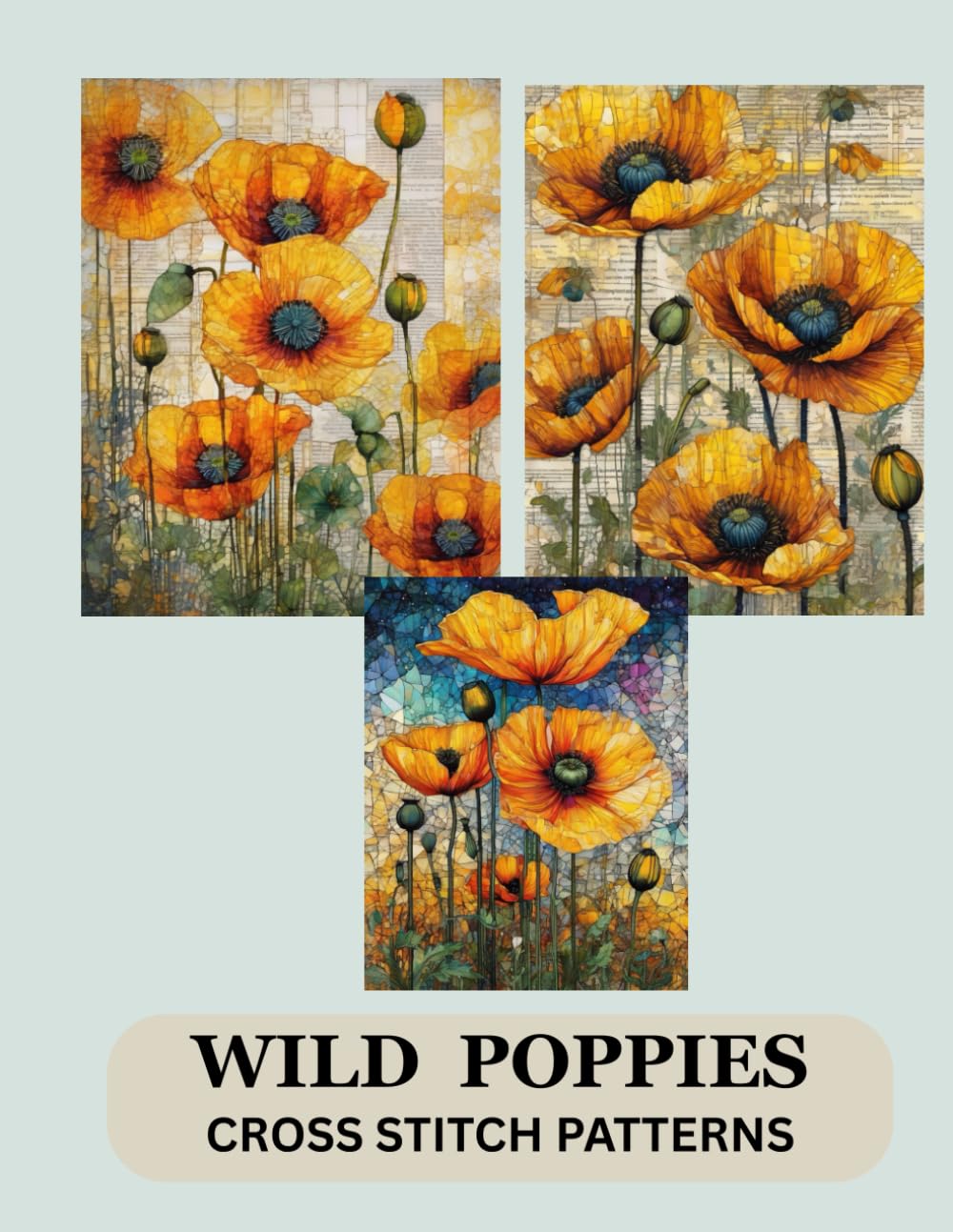 WILD POPPIES CROSS STITCH PATTERNS