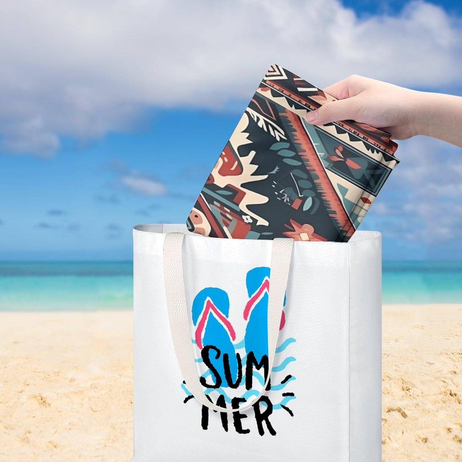 Swimming Towel, Aboriginal Style Patterns Printed Fashion Towel,Portable Towel,Durable Towel