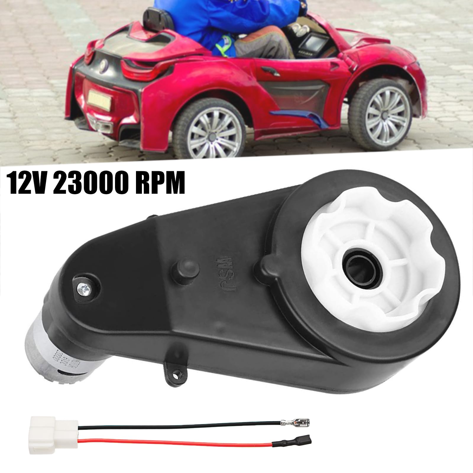 Motor de accionamiento de vehículos infantiles, motor de transmisión, 12V 40000RPM RS550, piezas de repuesto de juguetes de autos para niños, motor eléctrico de transmisión para carritos infantiles