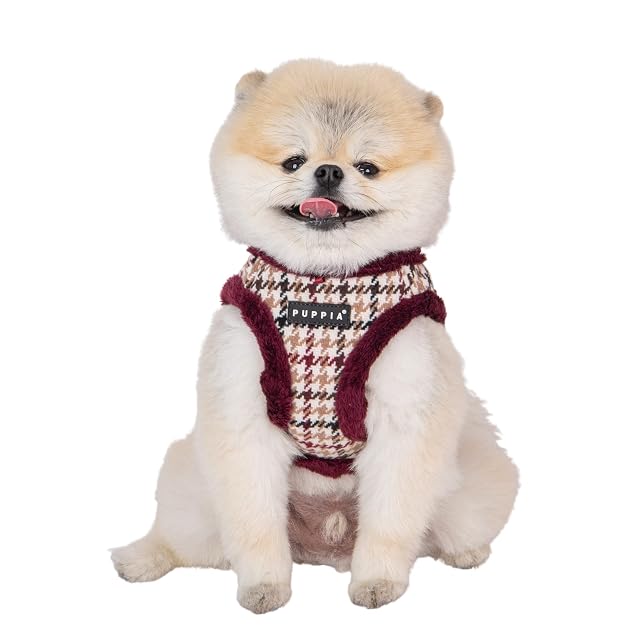 Foto 4 de 6 de Puppia, Kent, Chaleco con arnés para Perro, diseño cálido para Invierno para Perros pequeños y medianos