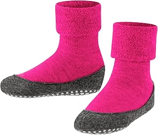 Unisex niños Cosyshoe Minis calcetín pantufla Antideslizante Nubs Impreso En Suela De Fieltro Agarre Mejorado Interior Felpa Transpirable Regulación del Clima Neutralización de Olores Lana 1 par