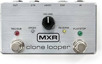 MXR clone looper ルーパー MXR Pedal de efeitos de guitarra Clone Looper (M303) : Amazon.com