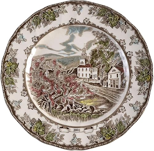 Johnson Brothers Friendly Village The 2002 - Placa coleccionista