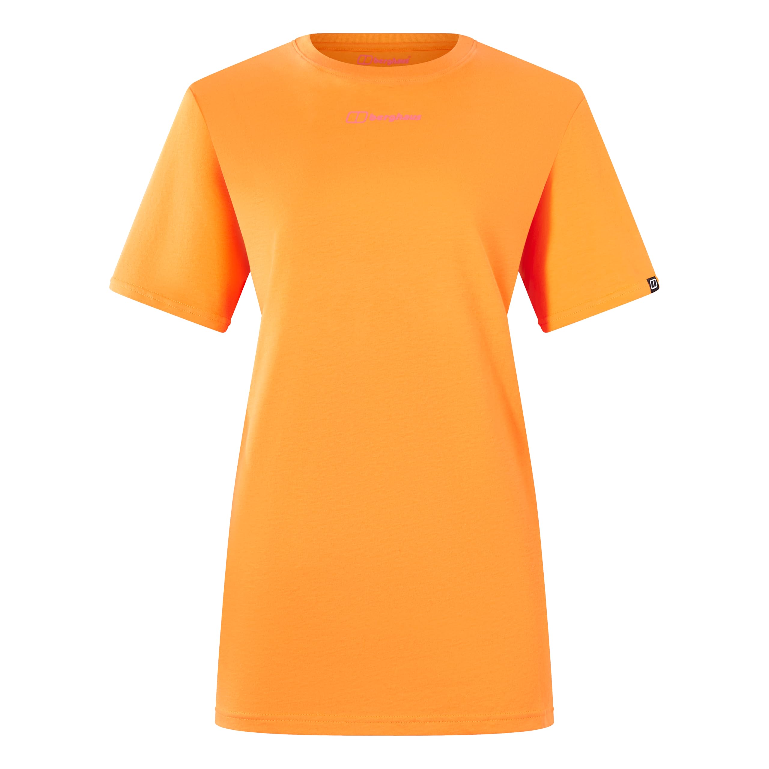 Berghaus Women's Grappled T-Shirt | 100% Cotton Non-Technical T-Shirt, Ember, 14