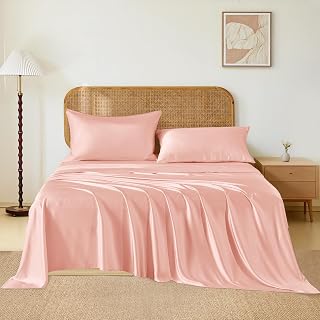 THXSILK Pink Silk Sheets